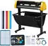 VEVOR Vinyl-Schneidemaschine 870 mm Max Papierzufuhr Schneideplotter automatische Kamera Kontur Schneiden LCD-Bildschirm Drucker mit Stand