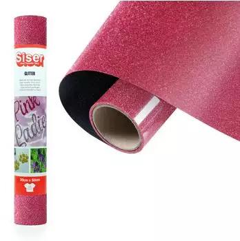 Siser Transferfolie für Cad-Cut Schnittbreite 30cm Blush Rose (1FGLITT-PK-3050)