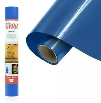 Siser Transferfolie Folie Schnittbreite 30cm Königsblau (1FPSPU--BR-3001)