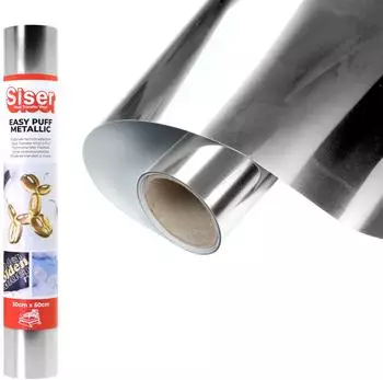 Siser Textiltransferfolie Schnittbreite 30cm Silber (1FEPUFMET-AG-3050)