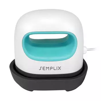Semplix SimplePress Mini (6,2 x 10,6 cm / W&auml;rmetransferpresse / t&uuml;rkis)