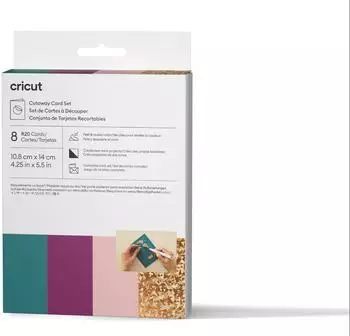 Cricut Grusskarte + Briefpapier Cut-Away Cards Corsage R20 10,8 cm x 14 cm 8-pack (P) (8 Stk.)