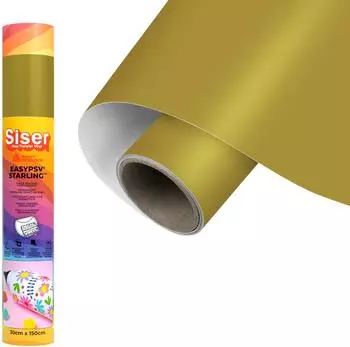 Siser selbstklebende Folie Schnittbreite 30cm Gold (1FEPSV-GGO-3015)