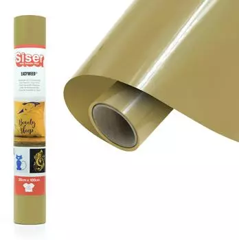 Siser Transferfolie Folie Schnittbreite 30cm Gold (1FPSPU--OR-3001)