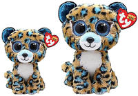 Ty Beanie Boos, "Cobalt", Leopard, ca 15 cm