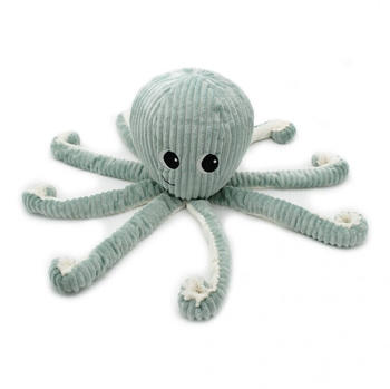 Déglingos Les Ptipotos - Plush Filou the Octopus mom and her baby mint (74102)
