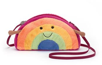 Jellycat Amuseable Regenbogen-Tasche 13 cm
