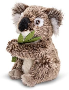 UNI-TOYS Koala mit Blatt, sitzend 16 cm