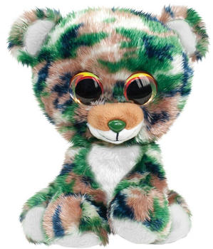 Lumo Stars Bär Camo grün/braun 15 cm