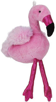 Brubaker Plüsch Flamingo Pink mit Glitzer 20 cm