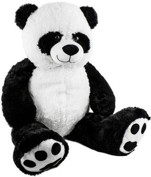 Brubaker XXL Panda 100 cm mit Herz “Happy Birthday"