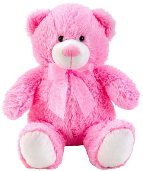 Lifestyle & More Teddybär rosa mit Schleife 50 cm (1282)