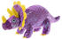 Heunec Dinosaur Playclub Triceratops lila 25cm (449879)