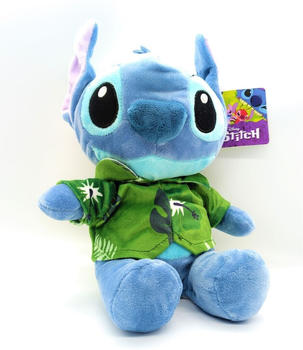 Sambro Disney Stitch mit grünem Hemd - Hawaii Edition 28 cm