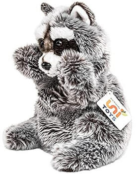 UNI-TOYS Handpuppe Waschb&auml;r 26 cm