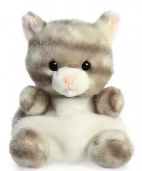 Aurora World Palm Pals Silver Katze, 13 cm