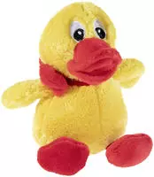 heunec 649569, heunec SANDMANN Schnatterinchen Beanie, 15cm - Pl&uuml;schtier Ente