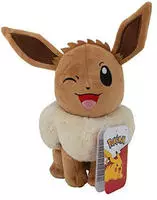 Jazwares PKW3079, Jazwares Pok&eacute;mon Evoli Winking (19.80 cm) (PKW3079) Braun