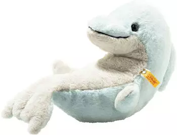 Steiff Denny Delfin 32cm eisblau/grau
