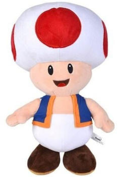 Simba Super Mario Pl&uuml;schspielzeug Toad 40 cm