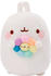 NICI Molang mit Regenbogenblume Plüsch 50cm Hase Kuscheltier Stofftier Merch Fan