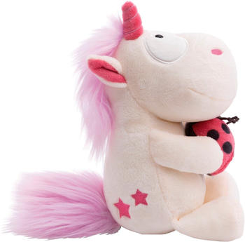 NICI 61387 Kuscheltier Einhorn Theodor mit Marienkäfer 25cm – NICI 61387 Kuscheltier Einhorn Theodor mit Marienkäfer 25cm Verzaubert mit Charme