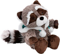 Nici Kuscheltier "Winter, Waschb&auml;r Lenno, 25 cm schlenkernd" mit Kapuze
