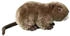 Teddys Rothenburg Nutria liegend braun 22 cm Biber