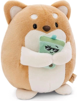 NICI mymochi - Hund Hiro mit Bubble Tea 16 cm