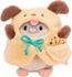 NICI mymochi - Hamster Shai mit Keks u. Hundekostüm in Geschenkbox 8 cm