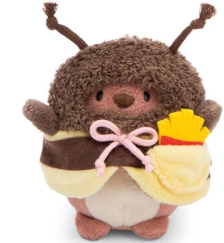 NICI mymochi - Bär Nomo mit Pommes u. Bienenkostüm in Geschenkbox 8 cm