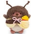 NICI mymochi - Bär Nomo mit Pommes u. Bienenkostüm in Geschenkbox 8 cm