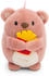 NICI mymochi - Bär Nomo mit Pommes u. Bienenkostüm in Geschenkbox 8 cm