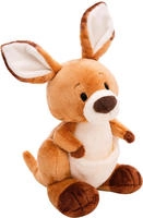 Nici Kuscheltier "Wild Friends GREEN, K&auml;nguru Kelly 21 cm stehend"