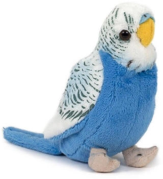 Semo Wellensittich blau/weiß 13 cm