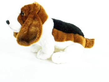 Teddys Rothenburg Hund Basset Jagdhund 32 cm sitzend