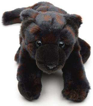 UNI-TOYS Schwarzer Panther, sitzend 25 cm