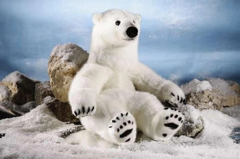 Kösener Eisbär klein 39 cm