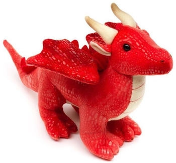 Teddys Rothenburg Drache 20 cm rot Kuscheltier Plüschdrache