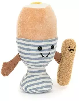 Jellycat Amuseables Eggetha Egg & Lance Soldier 16cm