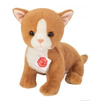 Teddy-Hermann Teddy Hermann Katze Baby rot stehend 24 cm