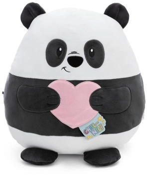 NICI 61405 Kuscheltier Chill- Panda mit Herz 30 cm