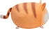 NICI 61692 Kuscheltier Chill- Katze 30 x 34 cm