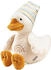 Sterntaler 3012417 Kuscheltier Ente Ente Edda in cremweiß mit Rassel