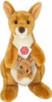 Teddy Hermann Kuscheltier "K&auml;nguru mit Baby 30 cm"