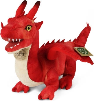 Rappa Roter Plüschdrache 40 cm