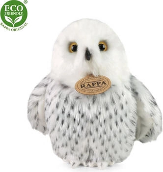 Rappa Plüsch Schneeeule 18 cm