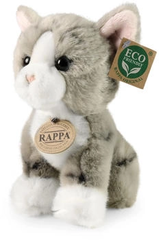Rappa Graue Plüschkatze 18 cm