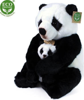 Rappa Plüschpanda mit Jungtier 27 cm