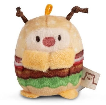 NICI 61661 Kuscheltier Marienk&auml;fer Dozz Hamburger 5 cm